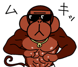 Yankee Monkey sticker #8600952