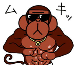 Yankee Monkey sticker #8600952