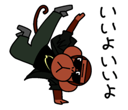 Yankee Monkey sticker #8600965