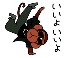 Yankee Monkey sticker #8600965