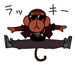 Yankee Monkey sticker #8600968