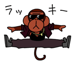 Yankee Monkey sticker #8600968