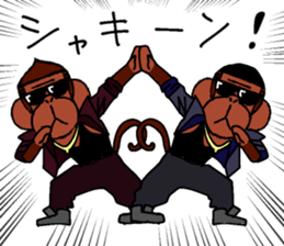 Yankee Monkey sticker #8600972