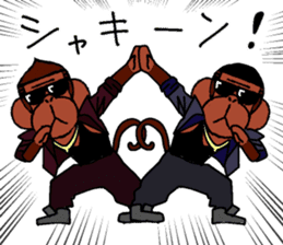 Yankee Monkey sticker #8600972