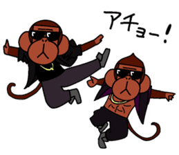 Yankee Monkey sticker #8600974