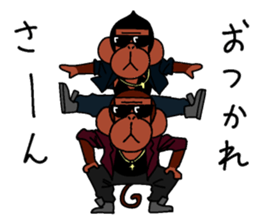 Yankee Monkey sticker #8600975