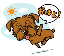 iinu - Norfolk Terrier sticker #8601184