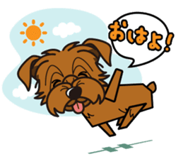 iinu - Norfolk Terrier sticker #8601184