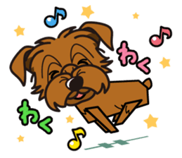 iinu - Norfolk Terrier sticker #8601217