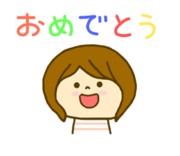 Shortcut Women nitijyou sticker #8601246