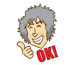 SHINJI MIYAKE Official Stamp sticker #8601298