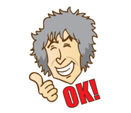 SHINJI MIYAKE Official Stamp sticker #8601298