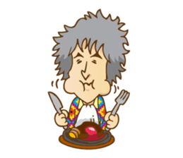 SHINJI MIYAKE Official Stamp sticker #8601325