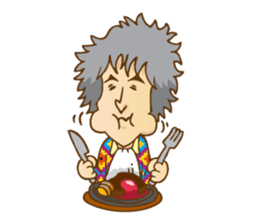 SHINJI MIYAKE Official Stamp sticker #8601325