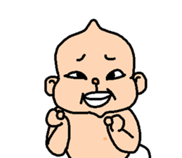 funny baby Ken sticker #8601741