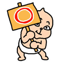 funny baby Ken sticker #8601748