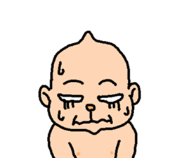 funny baby Ken sticker #8601765