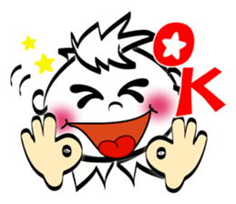 The smiley boy sticker #8601778