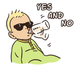 Sunglasses Baby 3 sticker #8602020