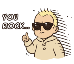 Sunglasses Baby 3 sticker #8602029