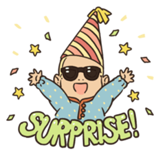 Sunglasses Baby 3 sticker #8602033