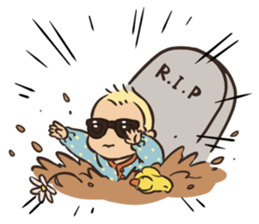 Sunglasses Baby 3 sticker #8602035