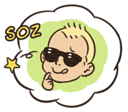Sunglasses Baby 3 sticker #8602043