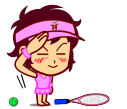 Home Supporter <Tennis> sticker #8602664