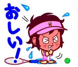 Home Supporter <Tennis> sticker #8602680