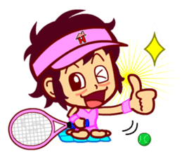 Home Supporter <Tennis> sticker #8602682