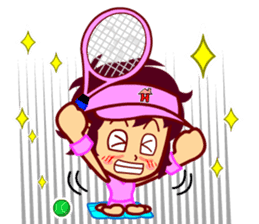 Home Supporter <Tennis> sticker #8602684