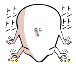 Small faced guy sticker #8602720