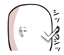 Small faced guy sticker #8602722