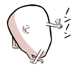 Small faced guy sticker #8602736