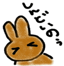 hiroshima rabbit sticker #8603101