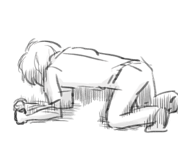 Handsome youth sticker. sticker #8603400