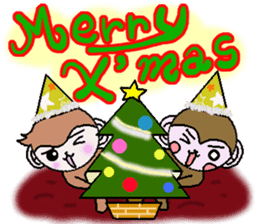 Winter of monkeys sticker #8603502