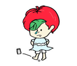 an apple sticker #8603659