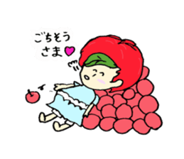 an apple sticker #8603661