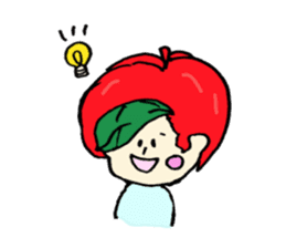 an apple sticker #8603664