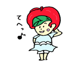 an apple sticker #8603666