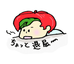 an apple sticker #8603669