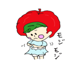 an apple sticker #8603681