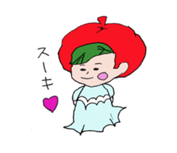 an apple sticker #8603682