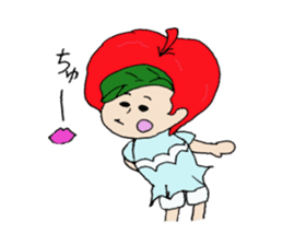 an apple sticker #8603683