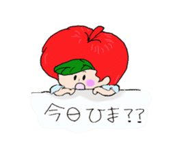 an apple sticker #8603690
