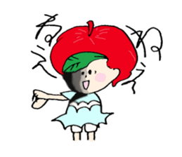 an apple sticker #8603696