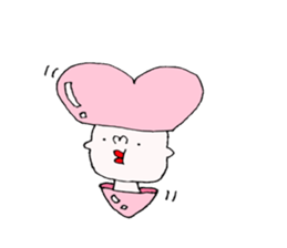 yellow hat boy2. sticker #8603721