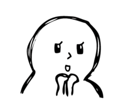 Mr. eyelashes sticker #8603864