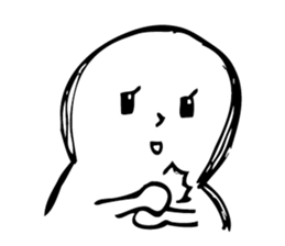 Mr. eyelashes sticker #8603870